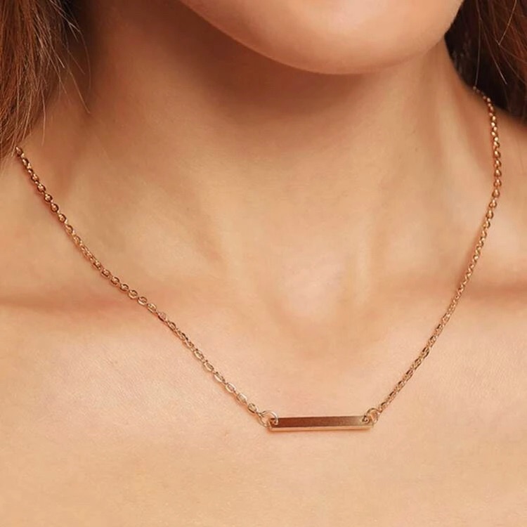Free With Purchase Nwt Shein Gold Pennant Necklace 5$